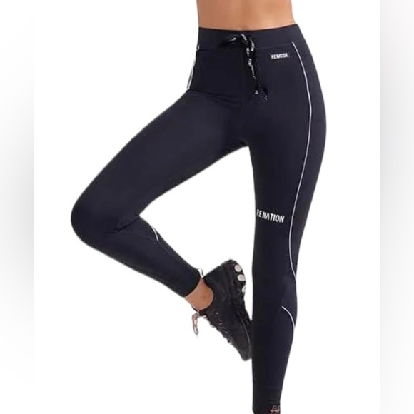 P.E. NATION | Full length Leggings Black S - Picture 9 of 10